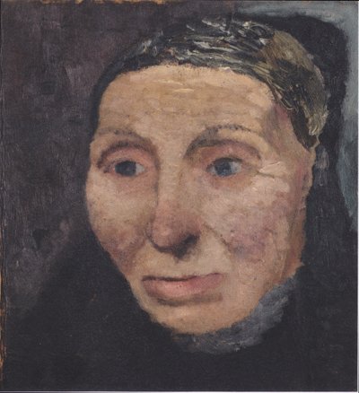 Kopf einer Bauernfrau von Paula Modersohn Becker
